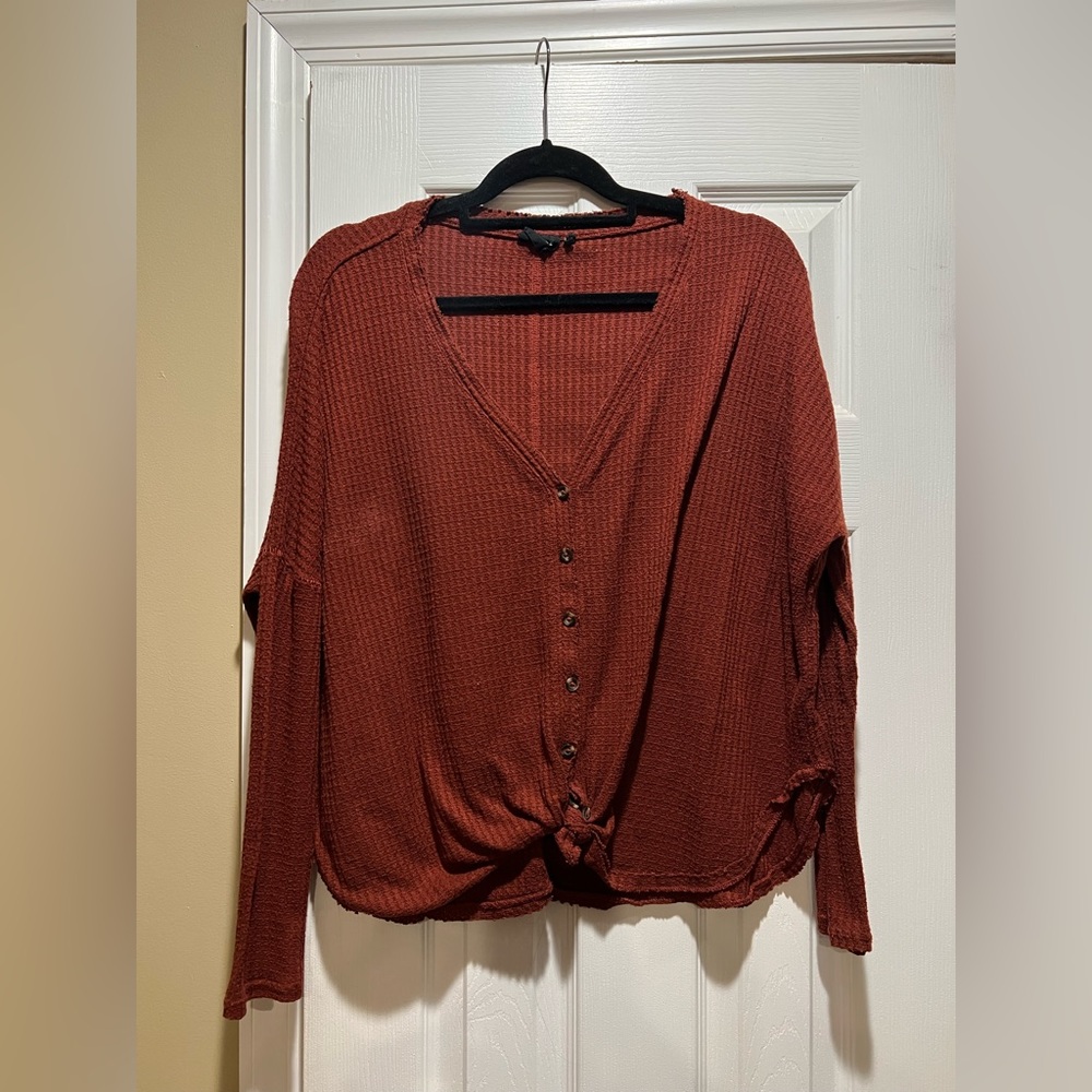 Rust sweater